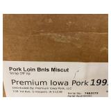 C - Premium Iowa Pork Loin Bnls Miscut - 5LBs 14.6ozs