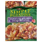 3 Packs Simply Potatoes Signature Seasoned Diced Potatoes
