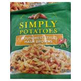 L - 3 Bags of Simply Potatoes Southwest Style Hash Browns (20 oz each)