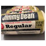 I - Set of 3 Jimmy Dean Premium Pork Sausage Rolls, 16 oz Each