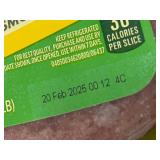 J - Set of 4 Oscar Mayer Lean White Turkey Smoked Packages