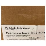C - Premium Iowa Boneless Pork Loin 5Lbs 15.9ozs