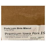 C - Premium Iowa Boneless Pork Loin, (7 lbs 15 oz)