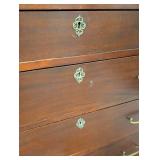 Lovely Vintage Mirrored Mahogany Dresser