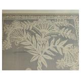 Beautiful Vintage Framed Napier Linen