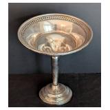 Vintage Hamilton Weighted Sterling Silver Compote