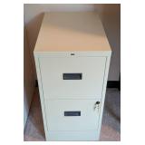 HON Two Drawer Metal File Cabinet