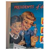 Vintage Presidents of the United States Molded Figurine Set