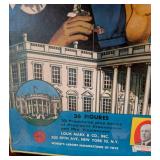 Vintage Presidents of the United States Molded Figurine Set