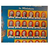 Vintage Presidents of the United States Molded Figurine Set