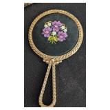 Vintage Hand Mirrors and Vanity Tray