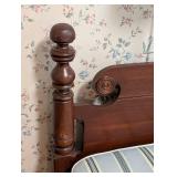 Pair of Vintage Cherry Twin Bed Frames