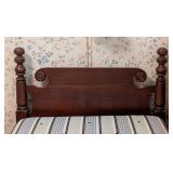 Pair of Vintage Cherry Twin Bed Frames