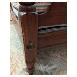 Pair of Vintage Cherry Twin Bed Frames