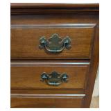 Vintage Ethan Allen Cherry Wood Mirrored Dresser