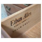 Vintage Ethan Allen Cherry Wood Mirrored Dresser