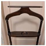 Vintage Mahogany Wood Valet
