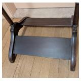 Vintage Mahogany Wood Valet