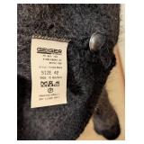 Geiger Grey Wool Cardigan