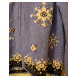 New Icelandic Blue Wool Cardigan