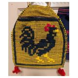 Pair of Awesome Woven Vintage Purses