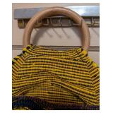 Pair of Awesome Woven Vintage Purses