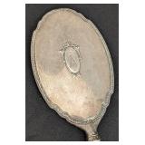 Vintage Sterling Silver Hand Mirror