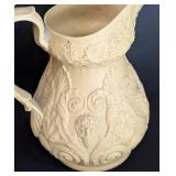 Vintage Ridgway Pan & Bacchus Drabware Pitcher