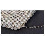 Small Vintage Rhinestone Purse