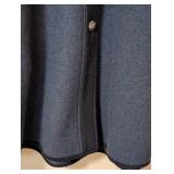 New Vitabella Norway Blue Wool Coat