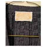 Vintage Pendleton Charcoal Wool Sweater Vest - Size XL