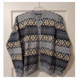 Vintage Knit Wool Cardigan Sweater