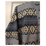 Vintage Knit Wool Cardigan Sweater