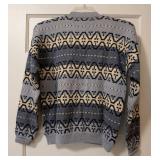 Vintage Knit Wool Cardigan Sweater