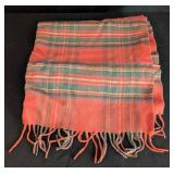 "Antique Royal Stewart" Plaid Cashmere Blend Scarf