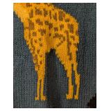 The Eagles Eye Hand Knit Wool Animal Vintage Sweater