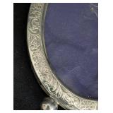 Vintage Sterling Silver Candleholder and Picture Frame