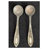 Vintage Sterling Silver Bon Bon/Candy Spoon | Louis XV 1891 Pattern by Whiting and Other Assorted Sterling Silver Spoons and Forks