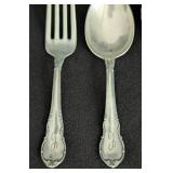 Vintage Sterling Silver Bon Bon/Candy Spoon | Louis XV 1891 Pattern by Whiting and Other Assorted Sterling Silver Spoons and Forks
