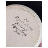 Vintage Pigeon Ford Pottery Pitcher and Mugs