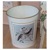 Vintage Waste Bins and Hamper
