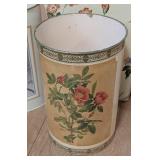 Vintage Waste Bins and Hamper