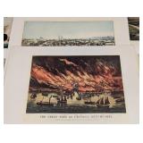 Currier and Ives Unframed Print Set