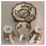 Vintage Coleport Indian Tree China Grouping