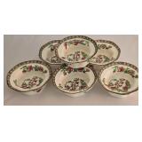 Vintage Coleport Indian Tree China Grouping