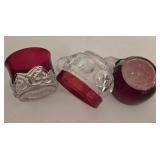 Varied Cranberry Glass Selection