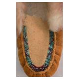 Native American Arts & Crafts Collection including a Vintage Hand Woven Native American Tray