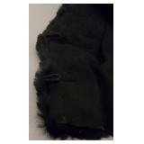 Vintage Faux Fur Hood & Muff Set