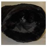 Vintage Faux Fur Hood & Muff Set