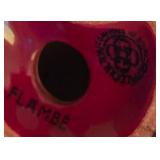 Rare Royal Doulton Flambe Lop Eared Rabbit, Vintage Royal Doulton Flambe Elephant, Vintage Royal Doulton Flambe Resting Duck Figurine